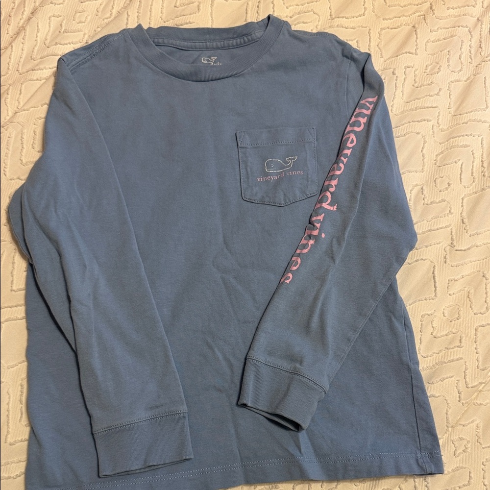 Vineyard Vines Boys Blue Long Sleeve Shirt